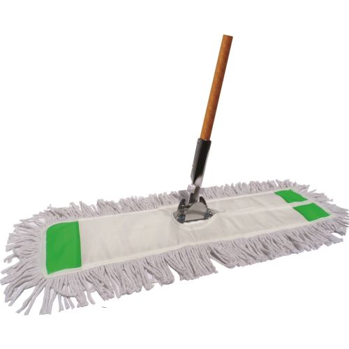 Better Brush® Dust Mop Kit Complete (36 Inch Cotton Dust Mop Head, Frame & Wood Handle)